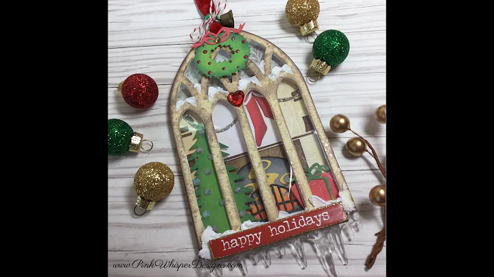 Tim Holtz 3D Cathedral Window Ornament
