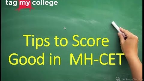 Preparation for MH-CET / MHTCET Engineering Exam | MHT CET 2017 | Tagmycollege