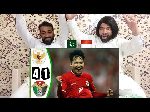 Piala Asia U-23 Indonesia vs Yordania 4 -1 Semua Gol dan Cuplikan | Pakistani Reaksi | D-R-RUE