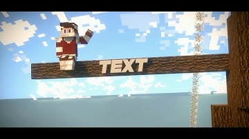 FREE BLENDER Intro Template: 2in1 3D Minecraft Blender Intro Template #471 + Tutorial