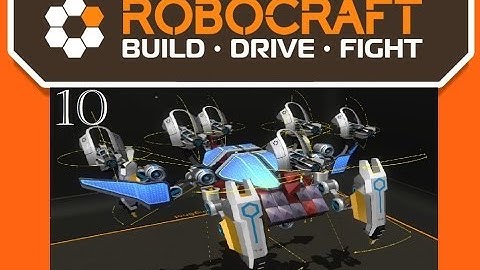 Robocraft Build | Part 10 | T8 Plasma Walker Jumper - 