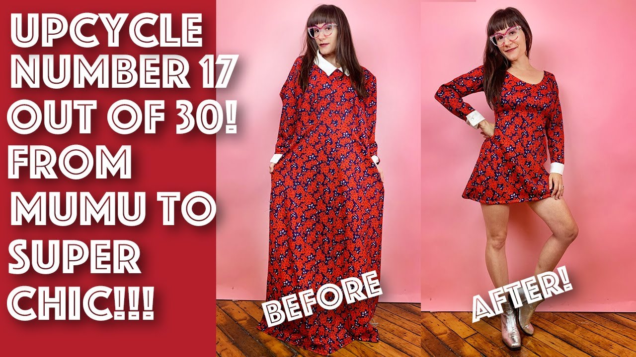 How to Transform a Vintage Thrifted Dress Amazing Thrift Flip