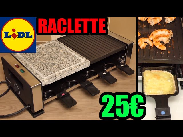 B3 SRGS LIDL gril Raclette 1400 YouTube gril face 1400w - chauffante et SILVERCREST double Pierre