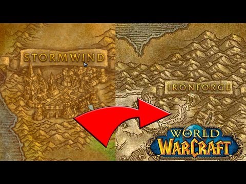 How to get from Stormwind to Ironforge in WoW Classic! +Ironforge Flight path
