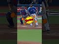 Big Justice gives up a BOOM !! #dingers #umpire #baseball #mlb #bluejays #usabaseball #boom