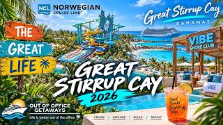 Great Stirrup Cay 2026 FULL TOUR | What’s NEW at NCL’s Private Island