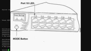 Reset an unknown Cisco Switch password 2900/3500 series