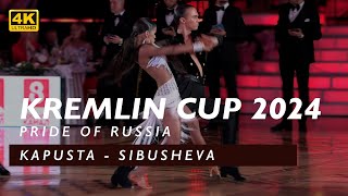 PASODOBLE | Kapusta - Sibusheva | Amateur Latin | Semi-final | Kremlin Cup 2024 | 4K