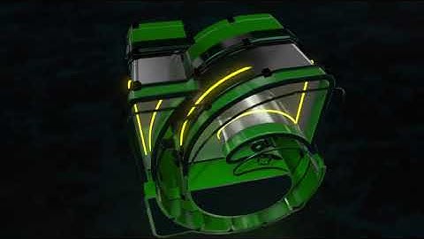 Cut Neon Audio React Logo | After Effects template