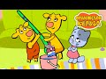 Оранжевая корова Папины помощники и Дикий праздник Сборник мультфильмов Мультики для детей