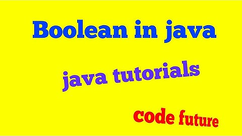 Boolean in java [hindi] | Code future