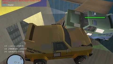 MTA:Sa 1.0.3 - Cheaters on EPG Server: X