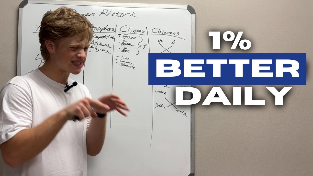 How to get 1% better at Writing Speeches everyday