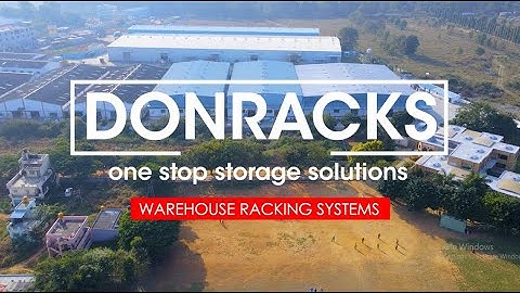 Donracks Warehouse Rack Installation Video