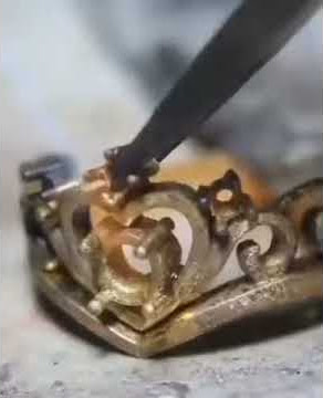 Cara buat cicin emas yg menyatu jadi permata😅😱😱