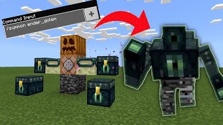 How to summon Ender Golem in minecraft