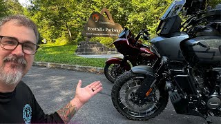 The Foothills Parkway. A motorcycle treasure or destination failure?