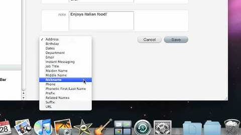Adding Custom Fields to Contacts - MobileMe Help
