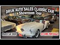 Classic cars for sale lot walk  druk auto sales ramsey minnesota march 1st 2024