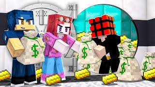 RAPINIAMO LA BANCA DELLA CITTÀ! - MINECRAFT *VITA IN CITTÀ* screenshot 4