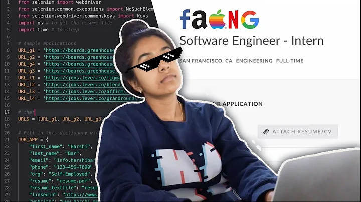 I Built a Python Automation to Apply to 100 Internships At Once 💯