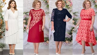 Hermosos Vestidos Para Fiesta Para SEÑORAS De 40+ 50+ 60+