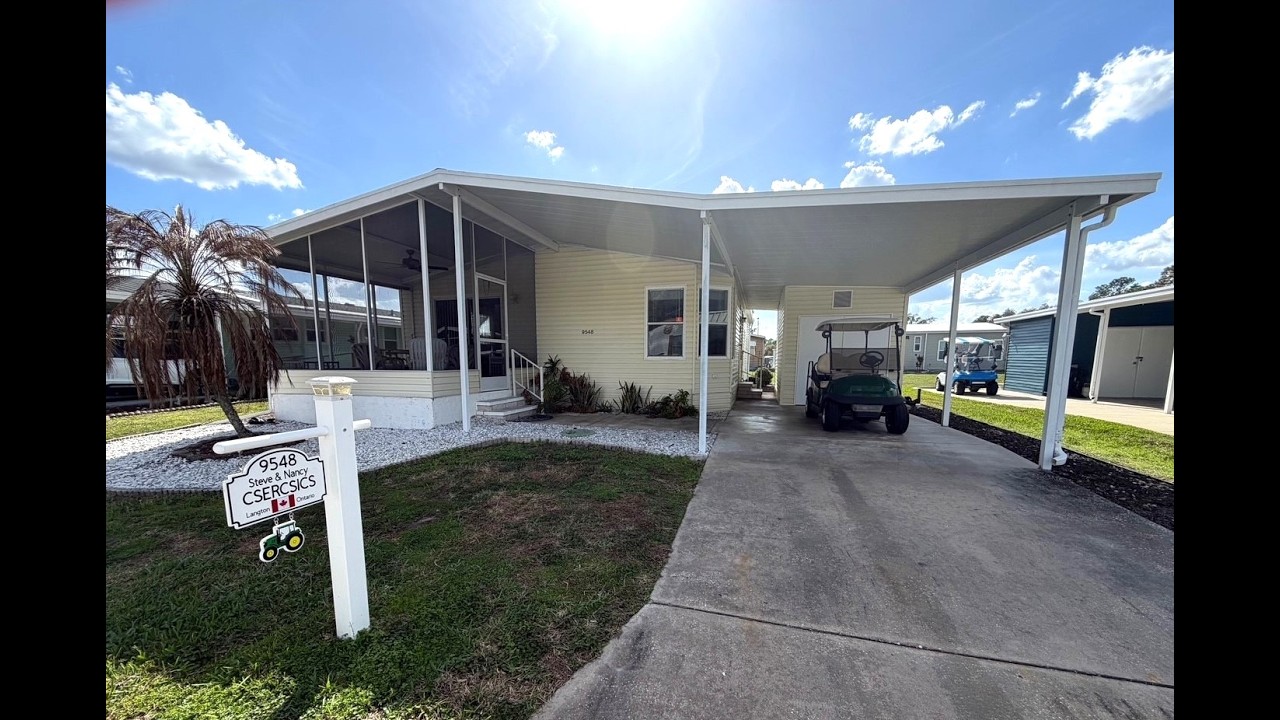 LOW LOT LEASE – Cozy Cottage | Home for Sale at Cypress Lakes - Lakeland, FL