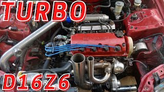 How to turbo a D16Z6