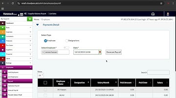 How to Generate Employee Payroll in Cloud POS | Complete Payroll Guide