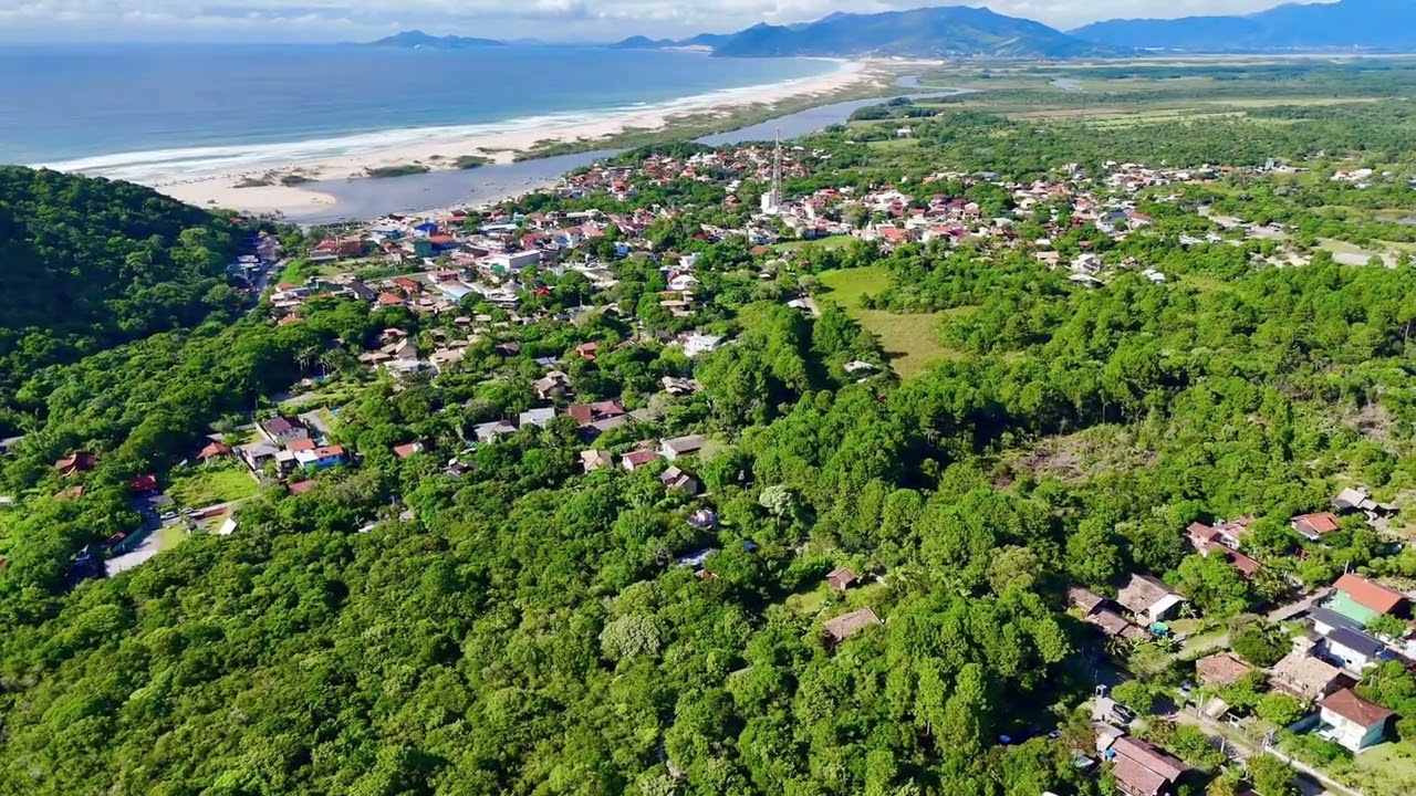 🏝️Guarda do Embaú-SC|Praia de Cima,Praia da Utopia e Vale da Utopia|Drone 4K