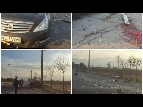 بروزرسانی فیلم تازه از محل ترور فخری زاده دانشمند هسته ای ایران
