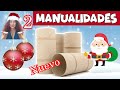 2 MANUALIDADES INCREIBLES CON ROLLOS DE PAPEL HIGIÉNICO♻️🎄🎆