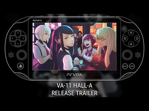 VA-11 HALL-A ● NA Release Trailer ● November 14th ● PS Vita