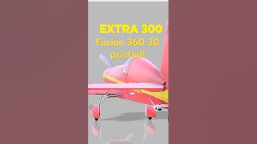 Fusion 360 to 3D Printed RC Plane! #3dprinting #aviation #rcplane #3dprinted