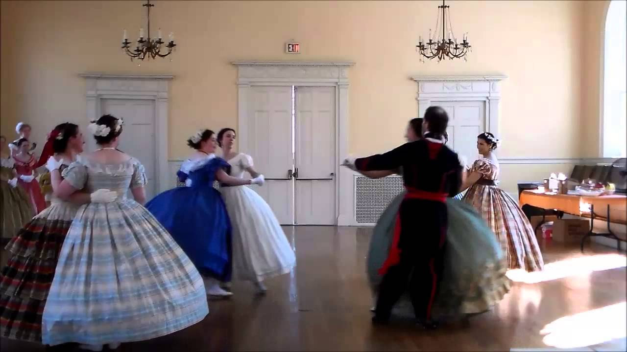 Dances from the 1860s Performed by the Commonwealth Vintage Dancers