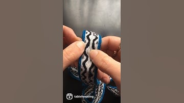 Shorts: The Effect of Turning a Tablet in Single Turns Backward and Forward in Tablet Weaving