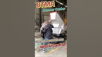 💥 Power Unleashed! Hammer Crusher for Effortless Crushing