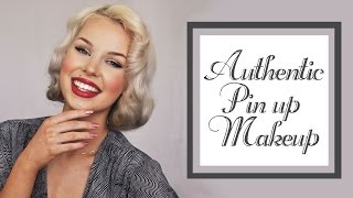 Authentic Pin Up Makeup | Based on Paintings