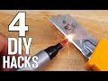 4 DIY Life Hacks - Homemade inventions