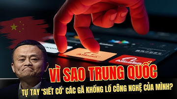 VÌ SAO TRUNG QUỐC TỰ TAY SIẾT C.Ổ CÁC GÃ KHỔNG LỒ CÔNG NGHỆ CỦA MÌNH?