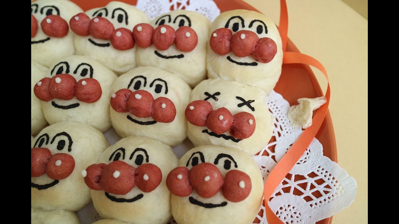 Pull Apart Bread Anpanman Bread アンパンマン ちぎりパン Youtube