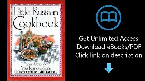 A Little Russian Cook Book (International little cookbooks)