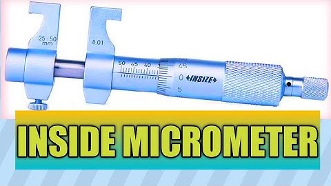 INSIDE MICROMETER HOW TO USE #iti #gti #micrometer measuring instrument fitter Turner machinist