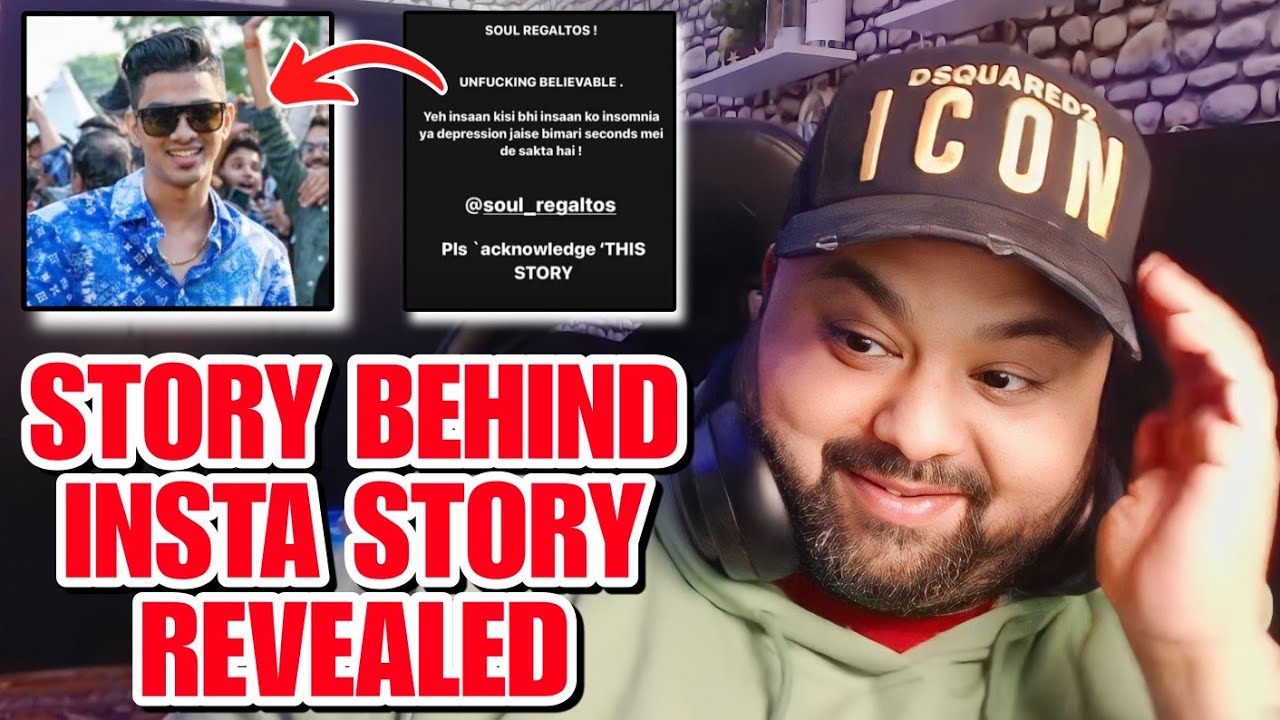 Goldy Bhai Revealed Story Behind Insta Story For Rega😳😂 | Vibe With Goldy