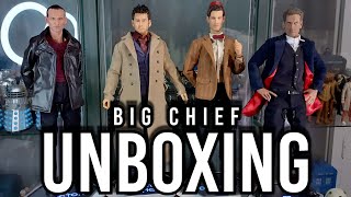 Doctor Who: 9th, 10th, 11th and 12th Doctor 1/6 Scale Collectors Edition UNBOXING | Big Chief