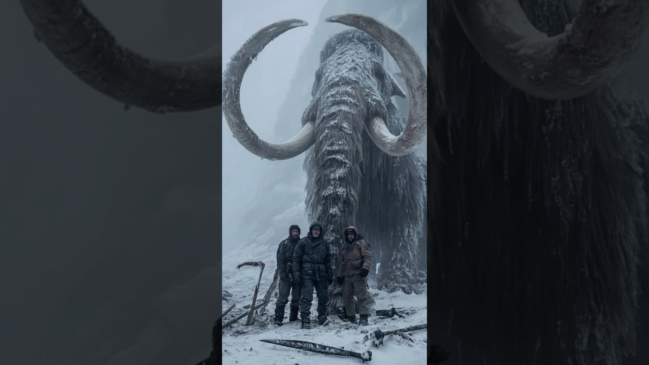 50,000-Year-Old Mammoth Found Frozen With Stomach Contents
