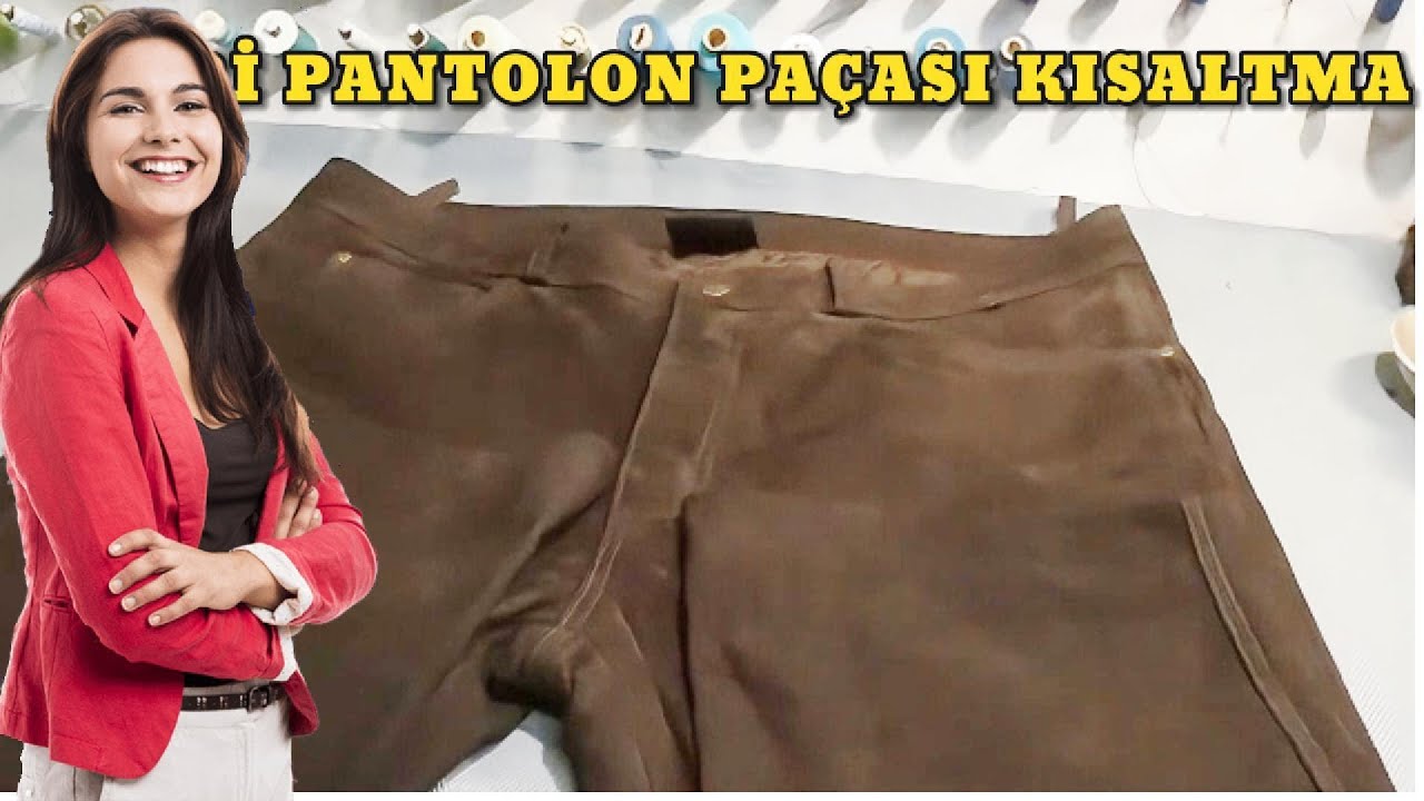 Evde Deri Pantolon Paçası Nasıl Kısaltılır Şaşıracaksınız! 💯 DERİ PANTOLON KISALTMA ✅