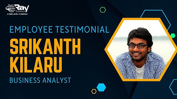 Srikanth Kilaru #employeetestimonial Series - Ray Business Technologies
