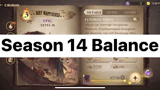 Season 14 Balance Update Harry Potter Magic Awakened Kang
