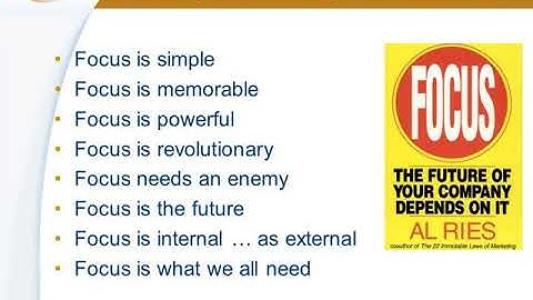 Getting Focused in Your Business Strategy - A CSIA Business Webinar